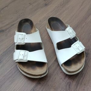 White Birkenstock